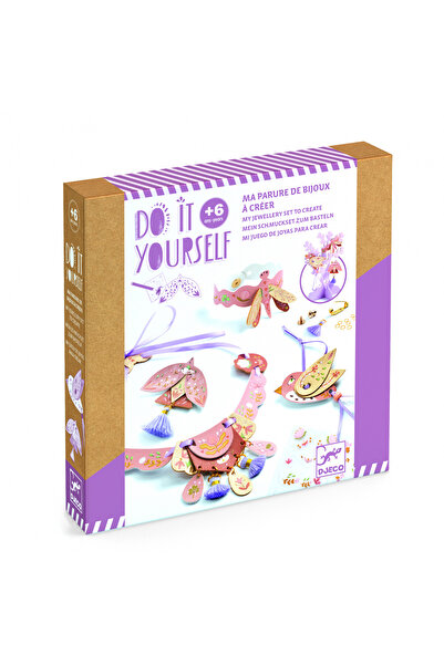 djeco Joc creativ DIY Bijuterii Miss Rosefinch, Djeco, varianta trending pentru copii