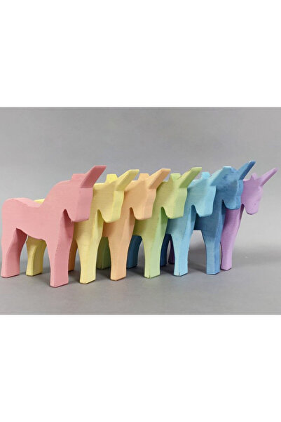 Marc toys Set Handmade, Unicorni culori pastel, super rezistent
