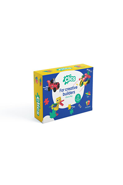 Clicstoys Set de construit 5 in 1, Clicformers, super rezistent