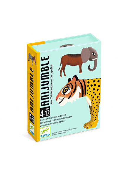 djeco Card game Anijumble, Djeco, extra kids version