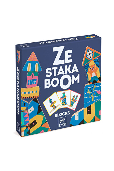 djeco Joc educativ Ze Stakaboom, Djeco, super rezistent