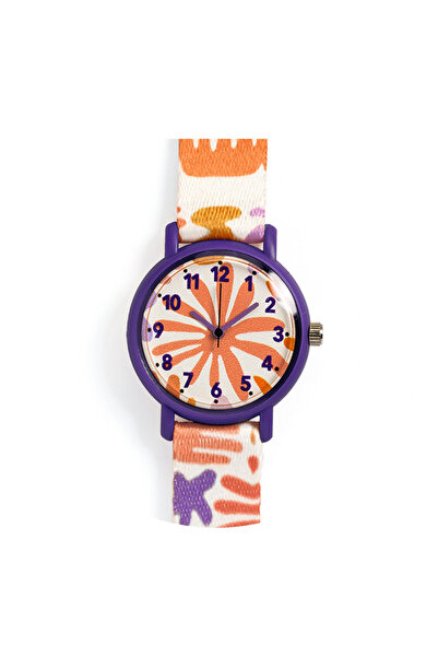 djeco Ceas de mana Frunze colorate, Djeco, editie pentru varste mici