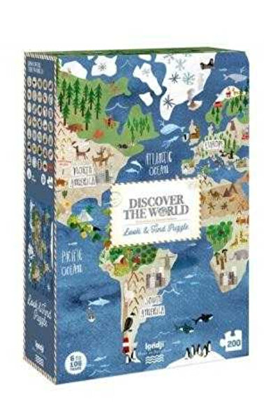 Londji Puzzle Descopera lumea, Londji, super rezistent