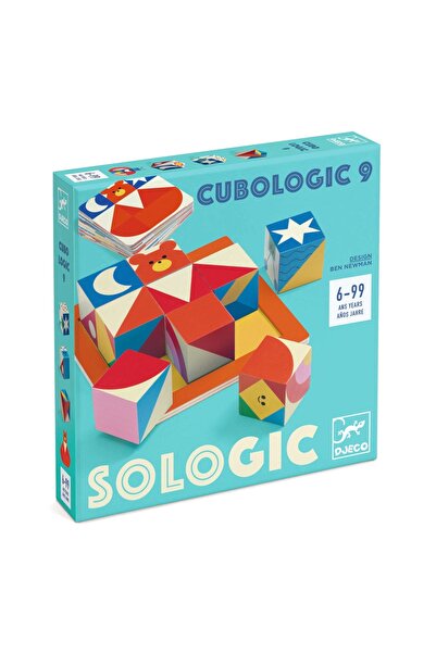 djeco Joc de logica Cubologic 9, Djeco, super rezistent