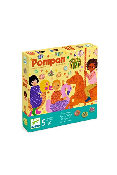 djeco Joc de societate Pompon, Djeco, super rezistent