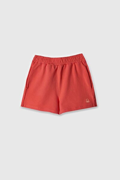 United Colors of Benetton Pantaloni scurți pentru fete Coral BNT-G21795
