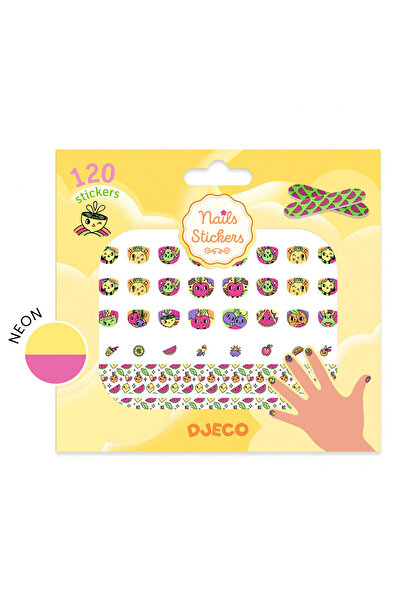 djeco Nail stickers, various patterns, Djeco, current children's range