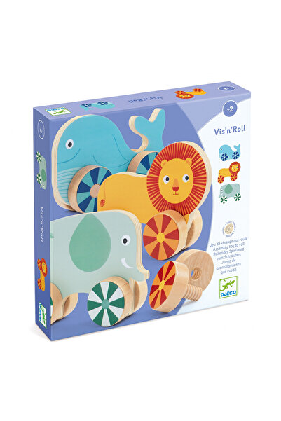 djeco Joc educativ Vis-n-roll, Djeco, super rezistent