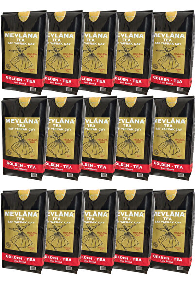 Mevlana Çay 15 X 800 G - %100 Ceylon Garantili Saf Yaprak Çay Sri Lanka Efsanesi Mevlana Tea Group Kalitesiyle