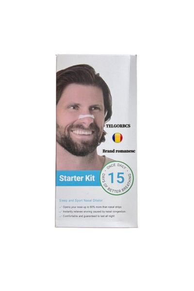 Sprise TELGORBCS dilator, 4 strips, 15 patches, sports, black