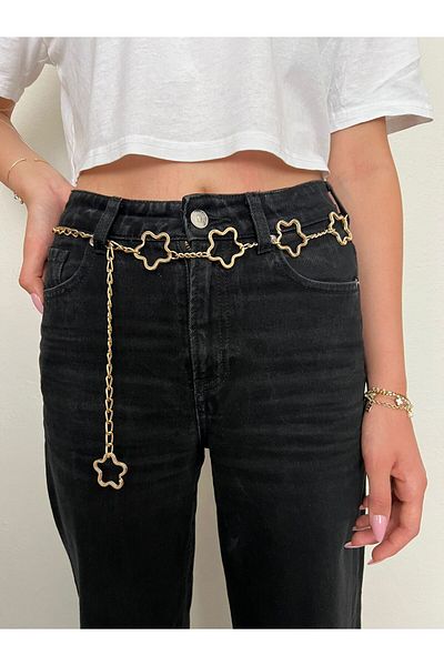 Eksibir Chain Belt Women's Belt Dress Belt Trouser Belt
