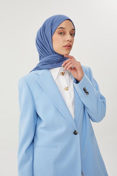 Pull Scarfs Indigo - Πολυτελές Βαμβακερό Βαμβακερό