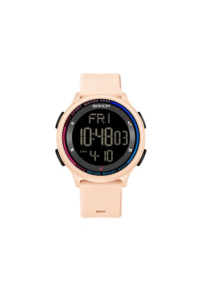 AZ PRODUCTS Kids Digital Watch 9+, LED, Water Resistant, Alarm, Stopwatch, Calendar – Pink