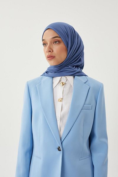 Pull Scarfs Indigo - Πολυτελές Βαμβακερό Βαμβακερό