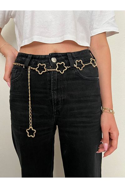 Eksibir Chain Belt Women's Belt Dress Belt Trouser Belt