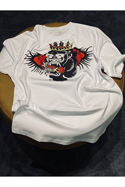 Spark Collection Ufc Conor Mcgregor Notorious 100% βαμβακερό λευκό μπλουζάκι με λαιμόκοψη