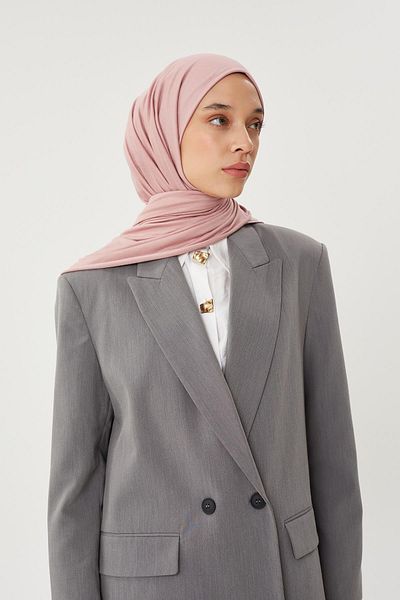 Pull Scarfs Powder Pink - Πολυτελές Βαμβακερό Χτενισμένο