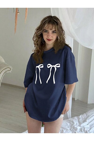 uyguntarz Μπλουζάκι με στάμπα Unisex με διπλή κορδέλα