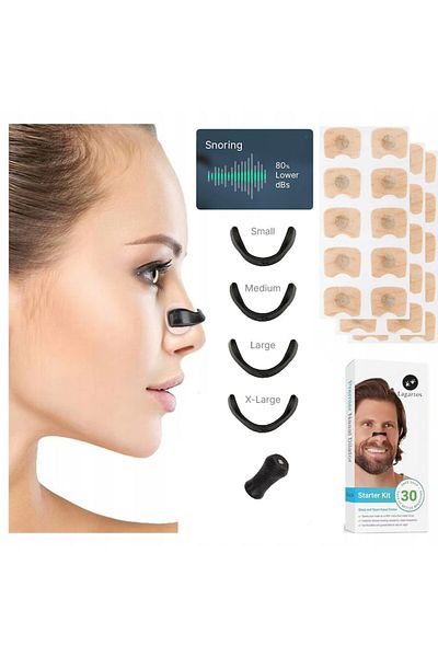 Sprise Excitat® dilator, 4 strips, applicator, 30 patches, comfortable, black