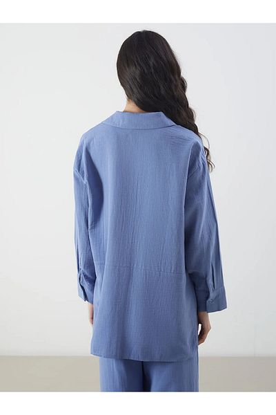 LC Waikiki Cămașă de damă oversize din muselină