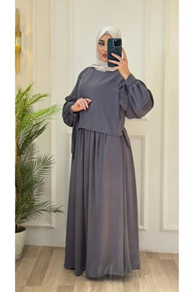 Tebrikler tekstil γυναικείο μαντίλι δύο τεμαχίων μοντέλο ferace G3072