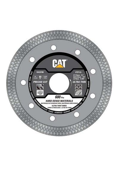 Caterpillar 115mm Porcelain Cutting Disc DA33700 CAT 600PRO