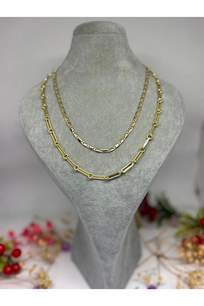 ısıkkonya Set of 2 Chains [Allergy-Free Product]