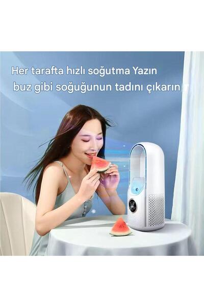 Qifit USB Elektrikli Sessiz Mini Hava Soğutucu Fan | Ev ve Ofis İçin Düşük Gürültülü Soğuk Hava Fanı