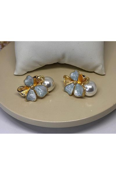 ısıkkonya Stainless Tarnish-Free Bujiteri Earrings [Allergy-Free Product]