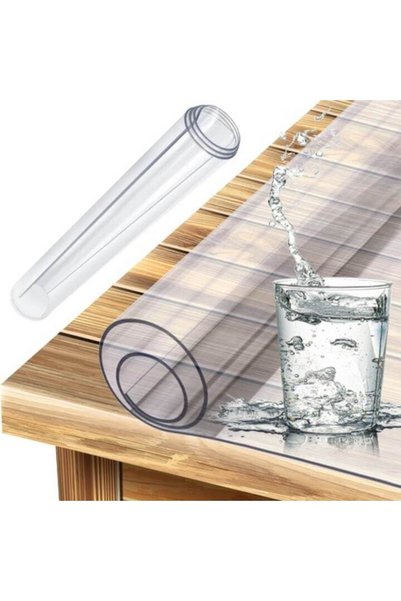 WTO Protectie de Masa Transparenta WTO®, PVC Siliconizat, grosime 1mm, flexibil, rezistent la apa si du