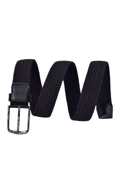 KAMER Men's Woven Braided Belt Elastic, Stretch Feature Bgl-St04588