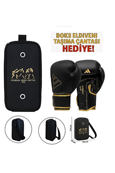adidas Adih80 Hbyrid80 Boks Eldiveni Kick Boks Muay Thai Eldiveni ve Eldiven Taşıma Çantalı