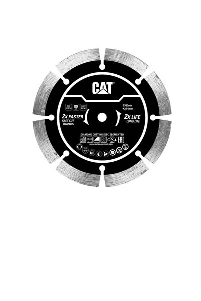 Caterpillar شفرة قطع الماس CAT DA09005 - مجزأة 350 مم (14 بوصة)