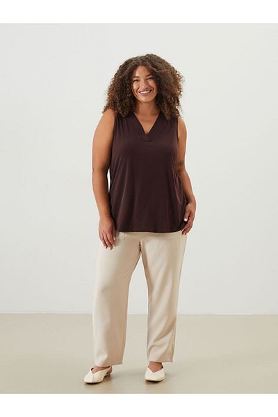 LC Waikiki New Season V-Neck Women's Blouse - S5Eu63Z8