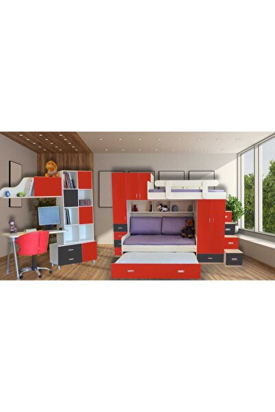 TRENDİ Duble Ranza Çocuk Genç Odası