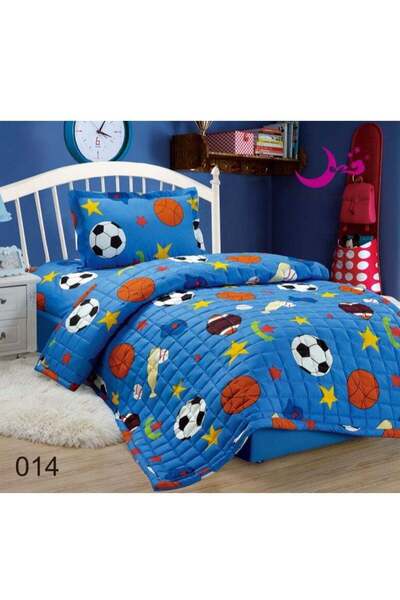 homestyle طقم لحاف سرير مضغوط - ٣ قطع - مطبوعات أطفال