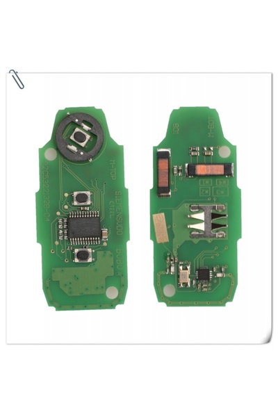 TECHSTAR Cheie auto completă Ford, Kuga, Fiesta, Mondeo MK4, 433Mhz, HU101, 3 butoane, inteligentă