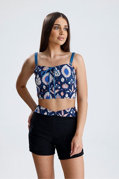 Tides Swimsuit Set with Shorts