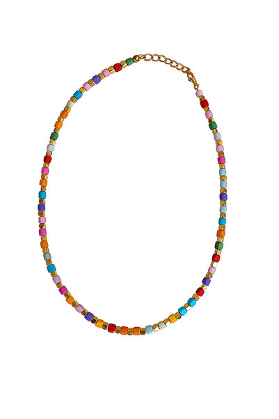 Venus Design Renkli Boncuk Kolye