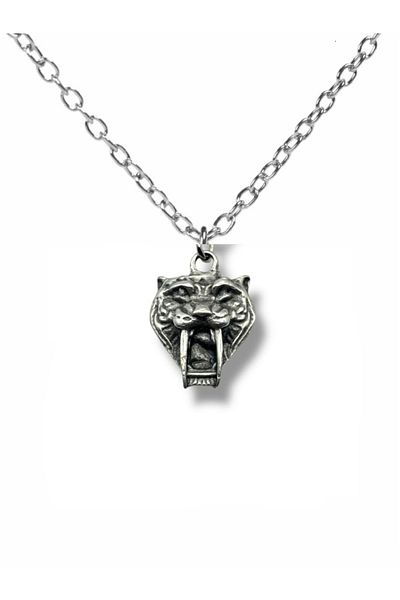 Herşey Nota Wild Spirit – Tiger Figured Unisex Necklace (60 cm Chain)