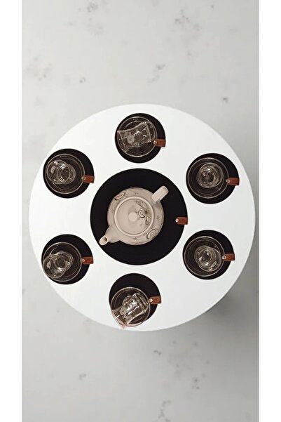 trendtrade طقم مساطر نيهايل 6 قطع لون أسود