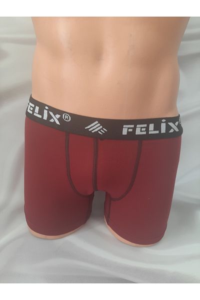 Butik Burgundy 100% Cotton Comfortable Convenient Male Boxer