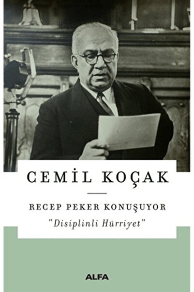 Alfa Yayınları Recep Peker Konuşuyor