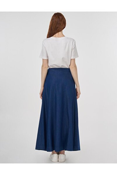 KYR Lyocell Wrap Φούστα Λαδί