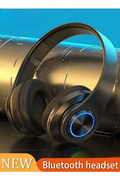 Generic Bluetooth 5.0 Wireless Over-Ear Headphone，Head-mounted Bluetooth Earphones，Foldable Design, Pure