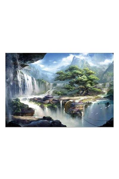 Generic 1000-Piece Attractive Landscape Puzzle Set