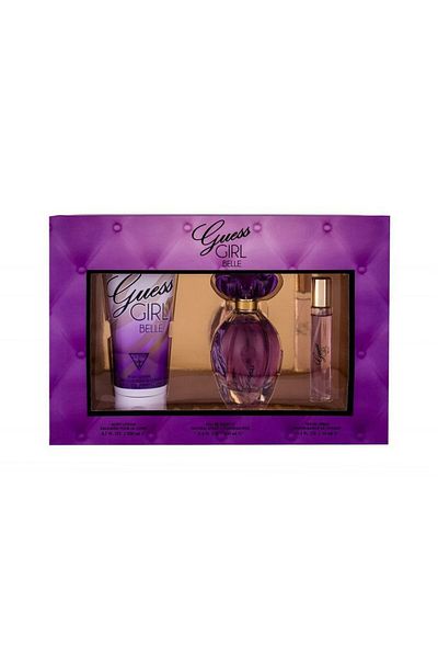 Guess Guess Gift Set Girl Belle EDT for Women 100ml + Body Lotion 200ml + Travel Spray 15ml