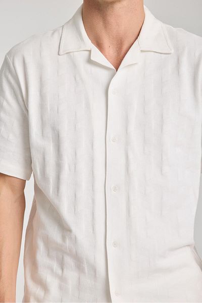 Store Men's 100% Cotton V-Neck Shirt and Lace-Up Shorts Set - Stylish Sports Casual Combination