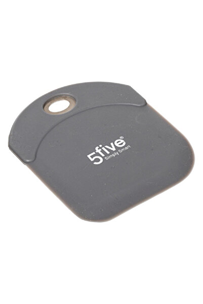 5FIVE مكشطة معجنات سيليكون من مجموعة أدوات الخبز باللون الرمادي