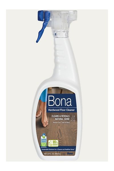 BONA Residue-Free Plant Based Formula Hardwood Floor Cleaner Spray